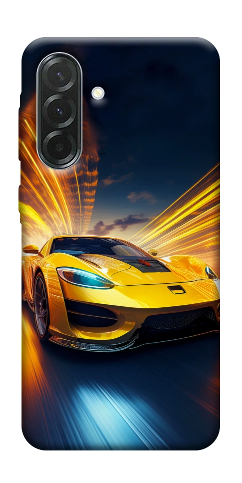 Чехол Yellow Porsche для Galaxy A37 5G