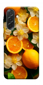 Чохол Лимони та квіти для Galaxy A57 5G