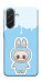 Чехол Labubu blue для Galaxy A37 5G