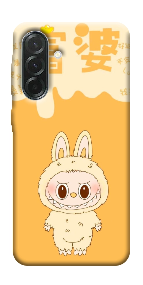 Чехол Yellow labubu для Galaxy A57 5G