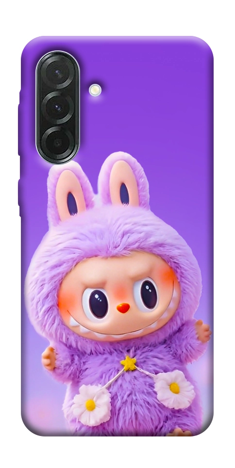 Чехол Labubu purple для Galaxy A37 5G
