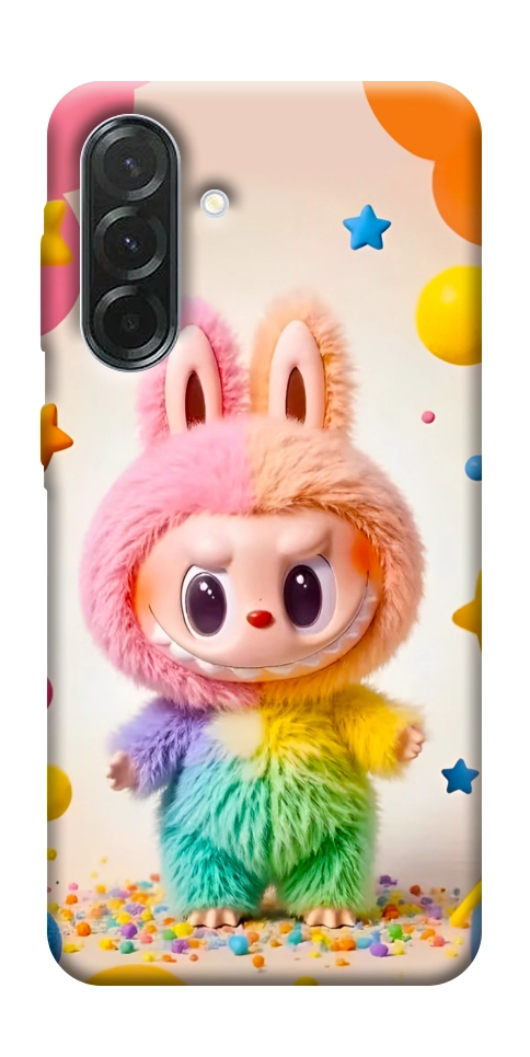 Чехол Сolorful Labubu для Galaxy A37 5G