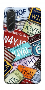 Чохол License plate для Galaxy A37 5G