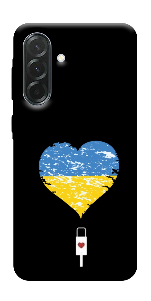 Чехол З Україною в серці для Galaxy A37 5G