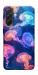 Чехол Neon jellyfishes для Galaxy A57 5G
