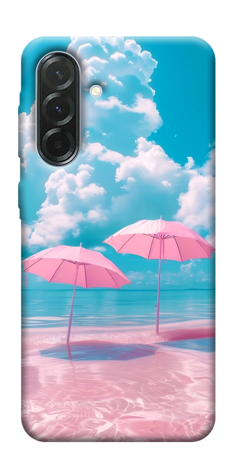 Чехол Розовые зонтики для Galaxy A57 5G