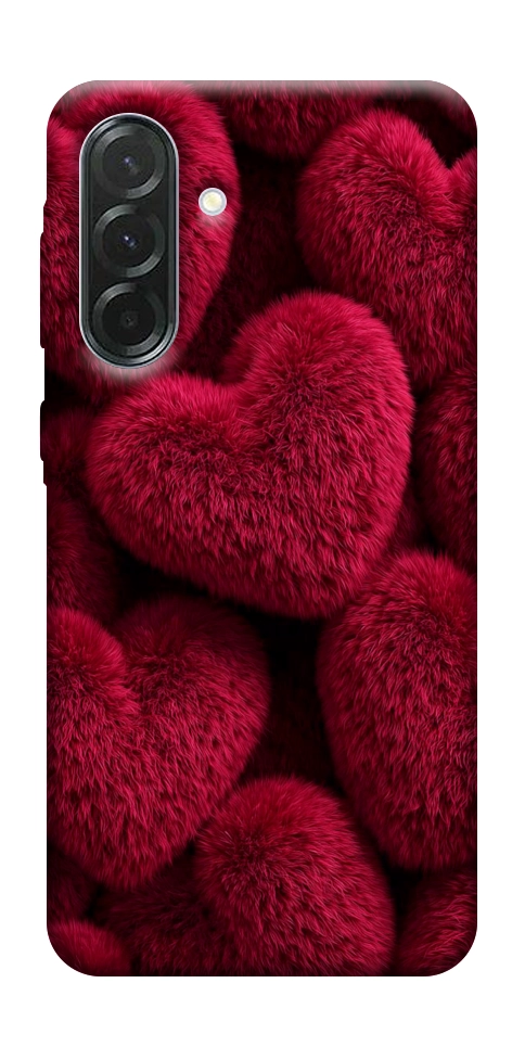 Чехол Fluffy hearts для Galaxy A57 5G