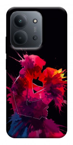 Чехол Abstract couple для Xiaomi Redmi 15C (Europe version)