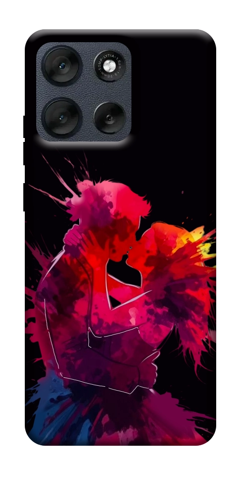 Чехол Abstract couple для Motorola Moto G56 5G