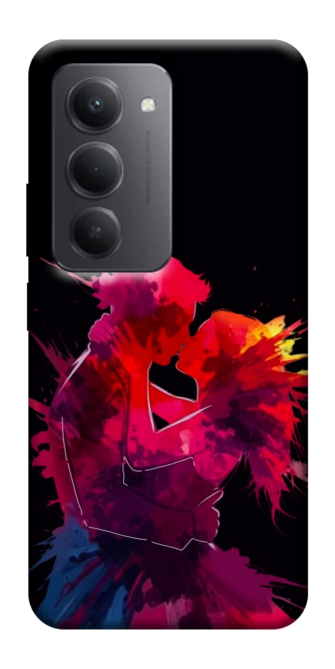 Чехол Abstract couple для Xiaomi Redmi 15 (Global)