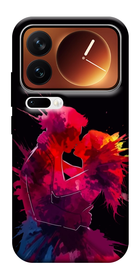 Чехол Abstract couple для Xiaomi 17 Pro