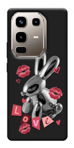 Чехол Metal bunny для Infinix Note 50 Pro 4G