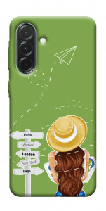 Чохол Travel girl для Galaxy A37 5G