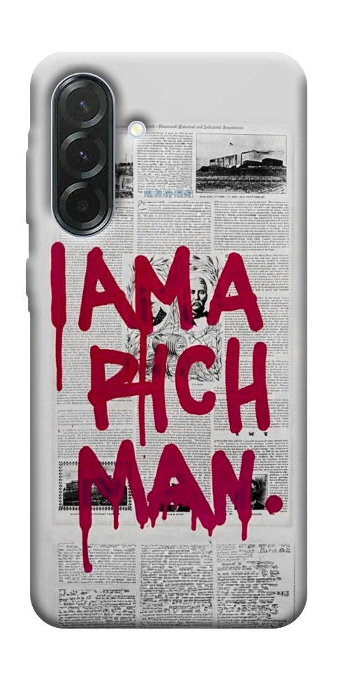 Чехол Mom I am a rich man для Galaxy A37 5G