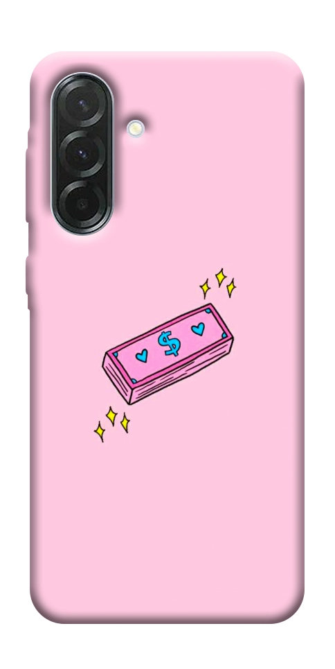 Чехол Simple pink money для Galaxy A37 5G