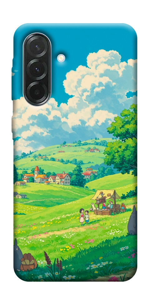 Чехол Miyazaki landscape для Galaxy A37 5G