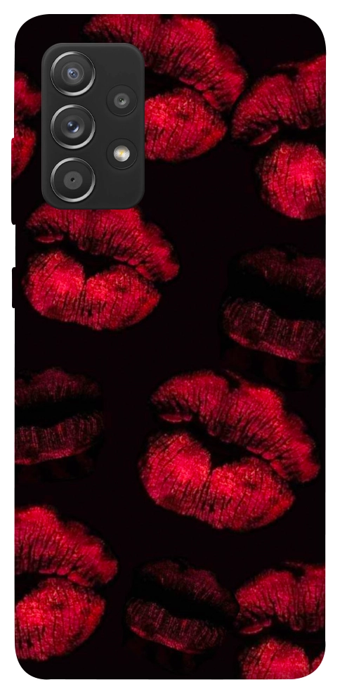 Чехол Kisses on black для Galaxy A72 5G