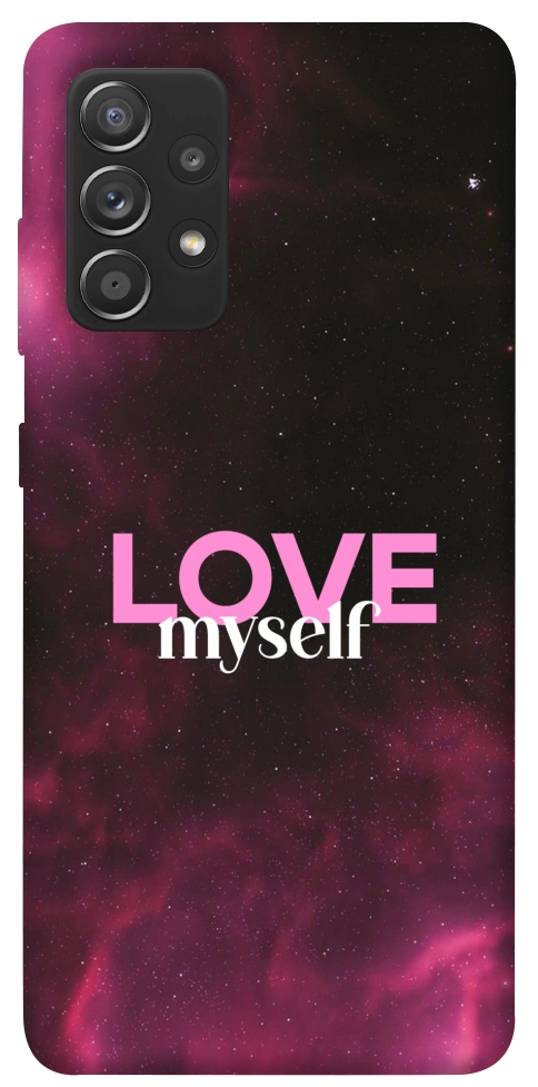 Чехол Love myself для Galaxy A72 5G