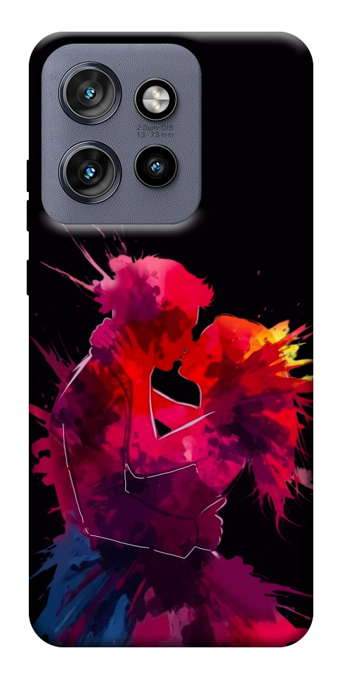 Чохол Abstract couple для Motorola Edge 50 Neo
