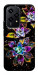 Чехол Flowers on black для Huawei Honor 200 Lite
