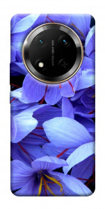 Чехол Фиолетовый сад для Huawei Honor X9c