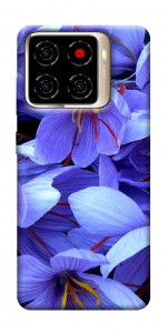 Чехол Фиолетовый сад для ZTE Blade A56