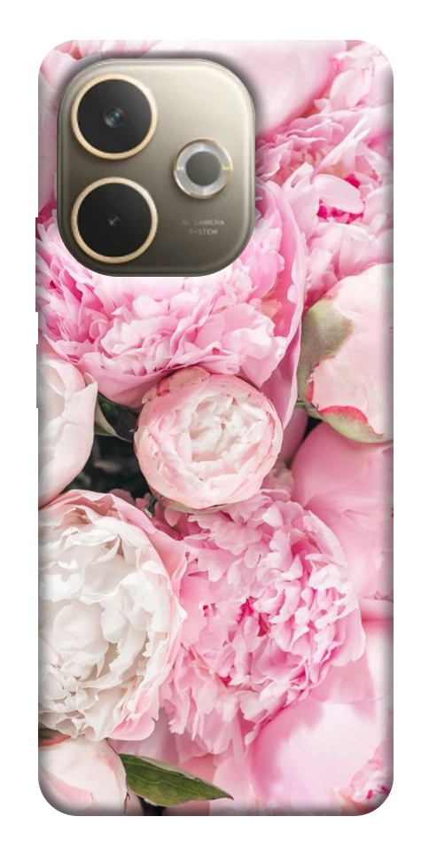 Чохол Pink peonies для Oppo A5 Pro 4G