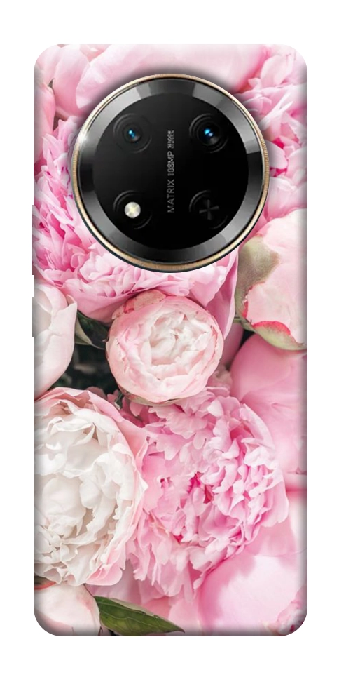 Чехол Pink peonies для Huawei Honor X9c