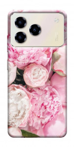 Чехол Pink peonies для ZTE Blade A76 4G