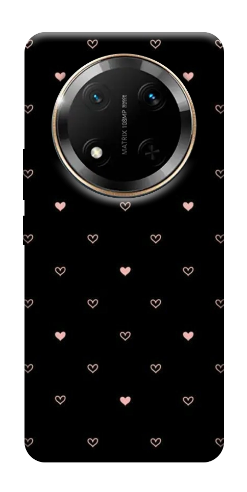 Чехол Сердечки для Huawei Honor X9c