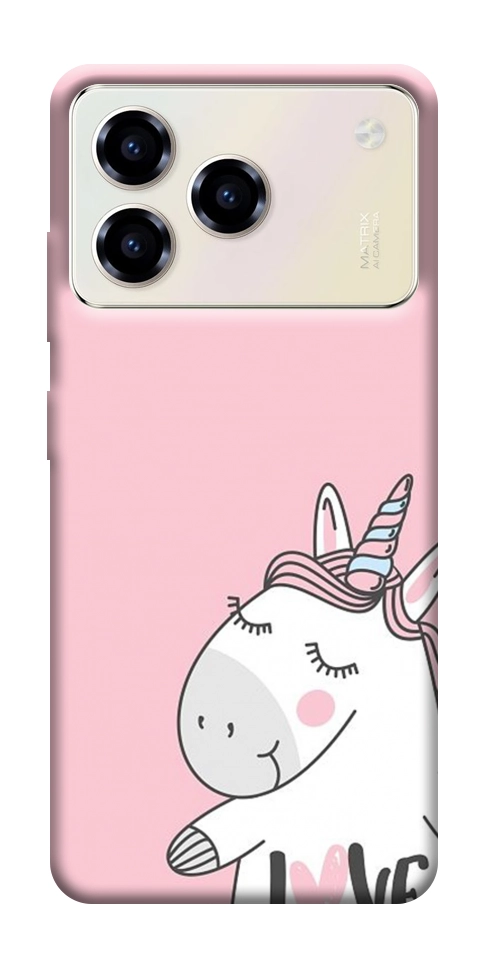 Чехол Unicorn love для ZTE Blade A76 4G