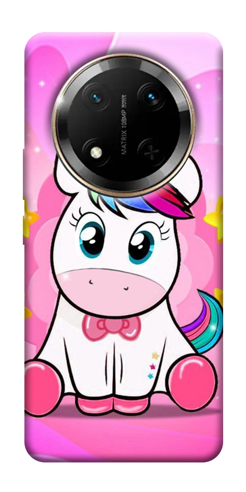 Чехол Красочный единорог для Huawei Honor X9c