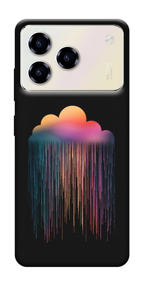 Чехол Color rain для ZTE Blade A76 4G