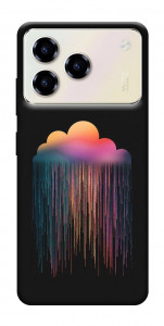 Чехол Color rain для ZTE Blade A76 4G