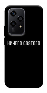 Чехол Ничего святого black для Huawei Honor 200 Lite