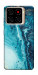 Чехол Голубая краска для ZTE Blade A56