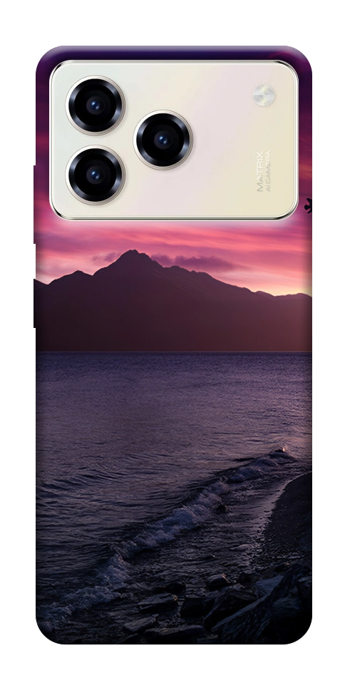 Чехол Закат для ZTE Blade A76 4G