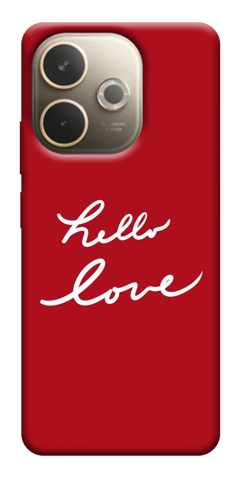 Чехол Hello love для Oppo A5 Pro 4G
