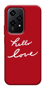 Чехол Hello love для Huawei Honor 200 Lite