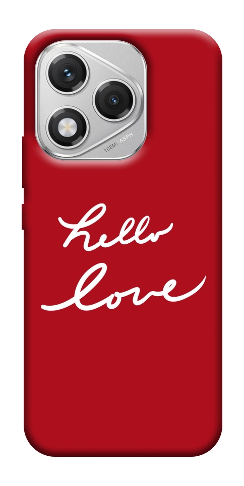 Чохол Hello love для Huawei Honor 400 Lite