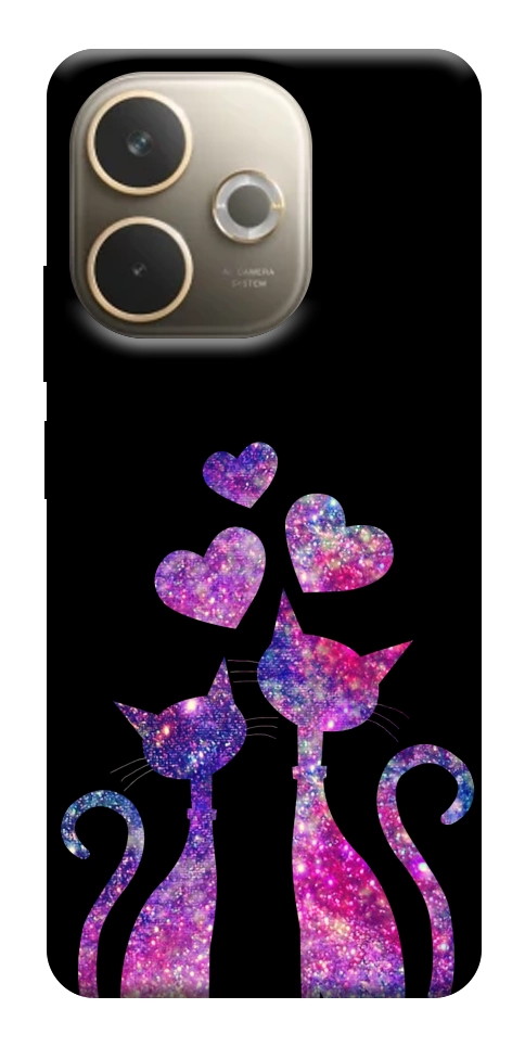 Чехол Космические коты для Oppo A5 Pro 4G