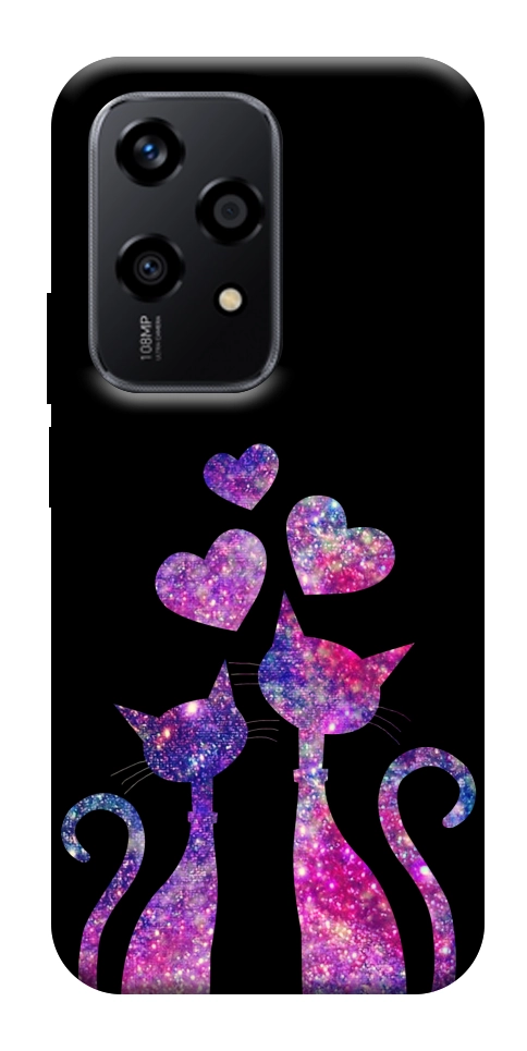 Чохол Космічні коти для Huawei Honor 200 Lite