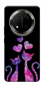 Чехол Космические коты для Huawei Honor X9c