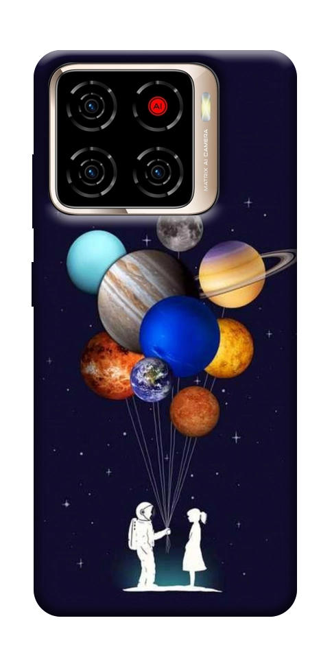 Чохол Галактика для ZTE Blade A56