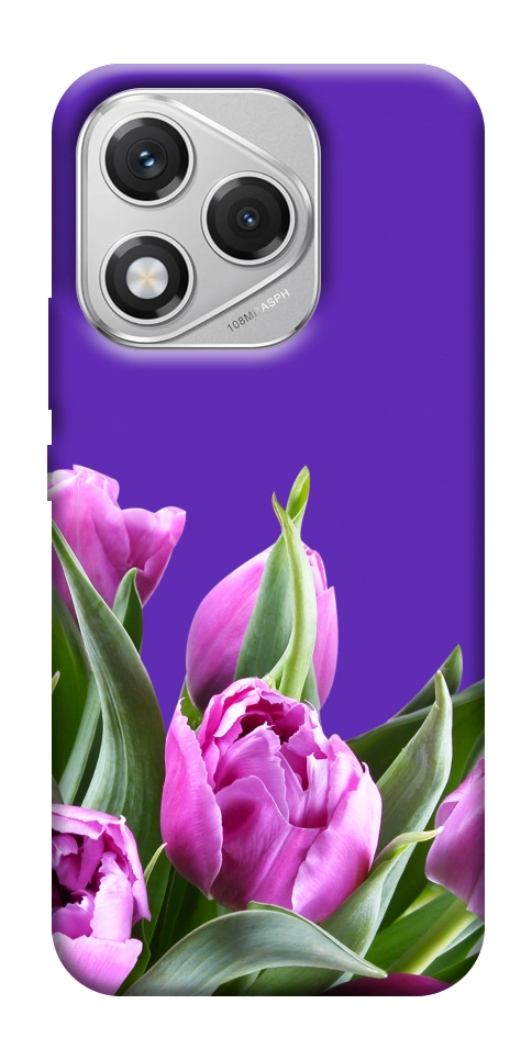Чехол Тюльпаны для Huawei Honor 400 Lite