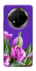 Чехол Тюльпаны для Huawei Honor X9c