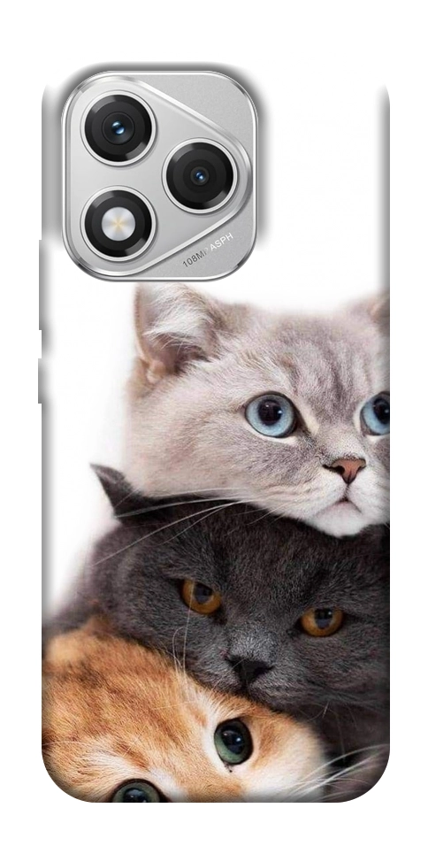 Чохол Три коти для Huawei Honor 400 Lite