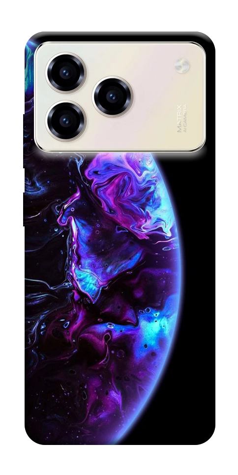 Чохол Colored planet для ZTE Blade A76 4G