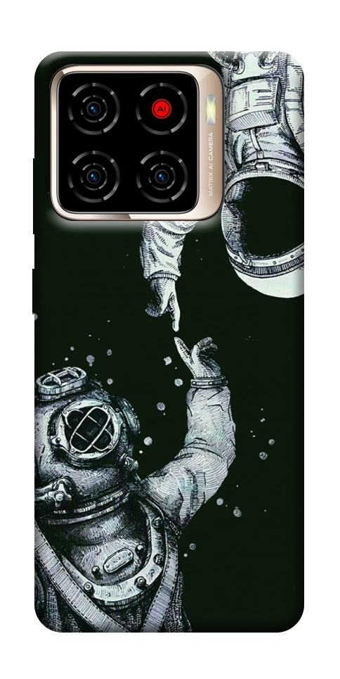 Чохол Cosmic love для ZTE Blade A56