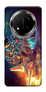 Чохол Космічний корабель для Huawei Honor X9c